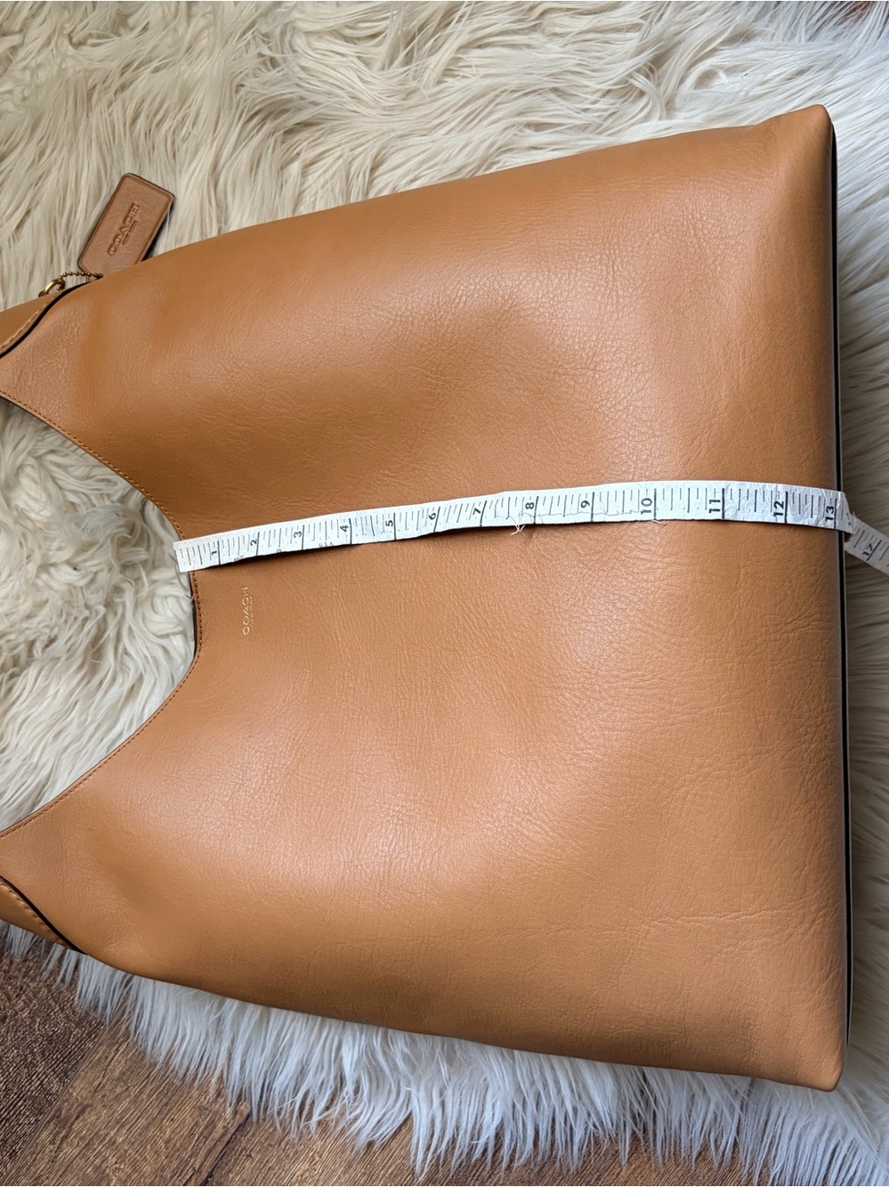 Coach Brooklyn Shoulder Bag 39 Honey Brown - Picture 13 of 17